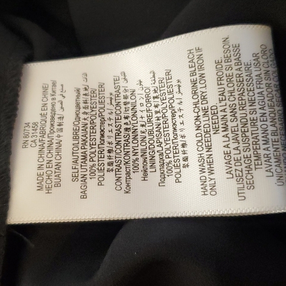 BCBGeneration Black Lace Floor Length Gown SZ 6 - Picture 8 of 11